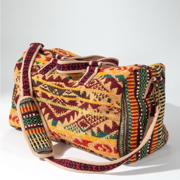 Handmade bohemian Karma Bag weekender bag duffle bag - Picture 5 of 13